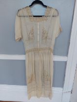 Vintage silk night dress