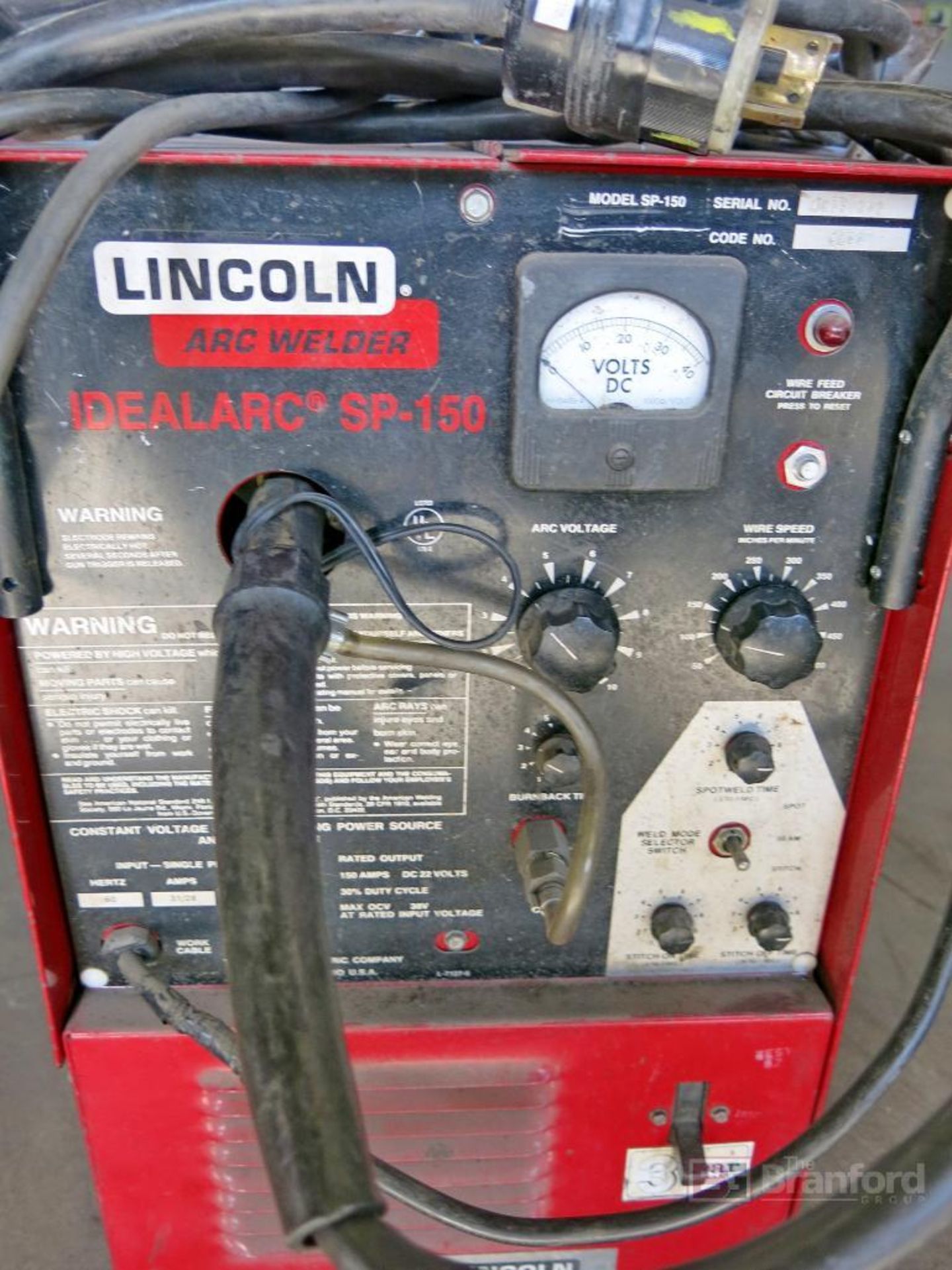 Lincoln idealarc model ST-150 arc welder - Image 3 of 3