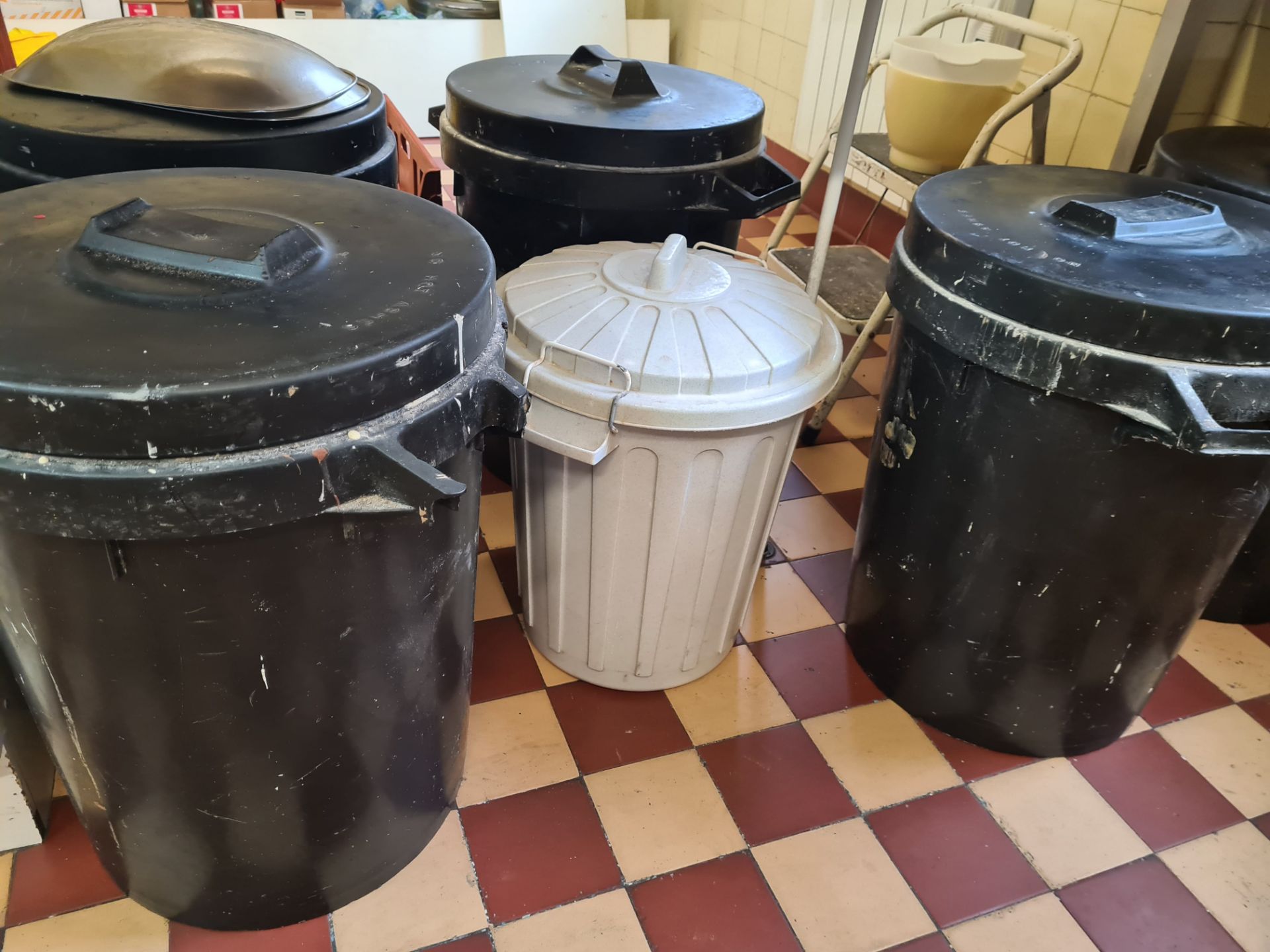 6 x Commercial Plastic Bins - Image 2 of 2