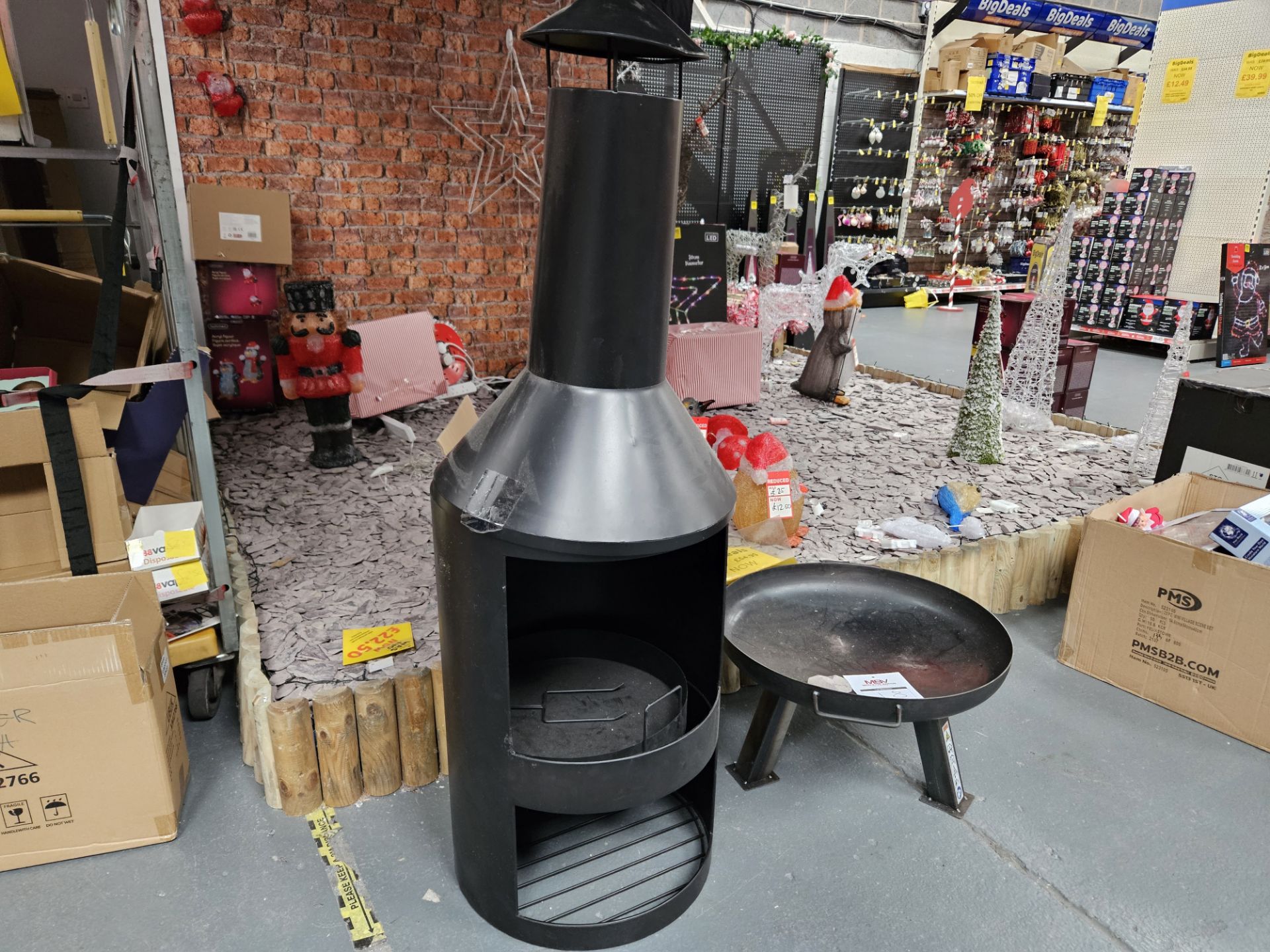 Garden Chimenea & Fire Pit tray - Image 2 of 2