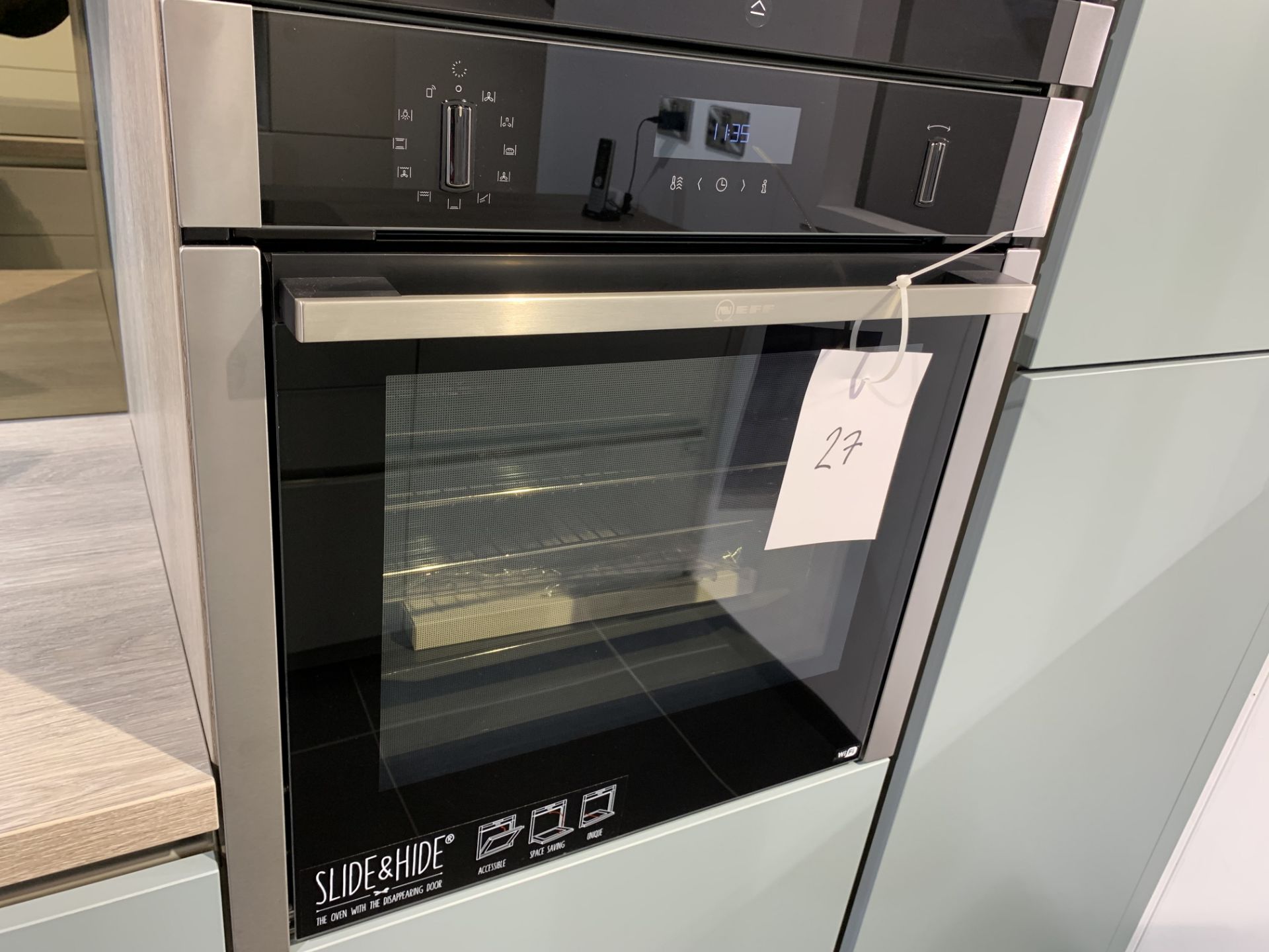 New & Unboxed Neff Slide & Hide N50 single oven with WiFi