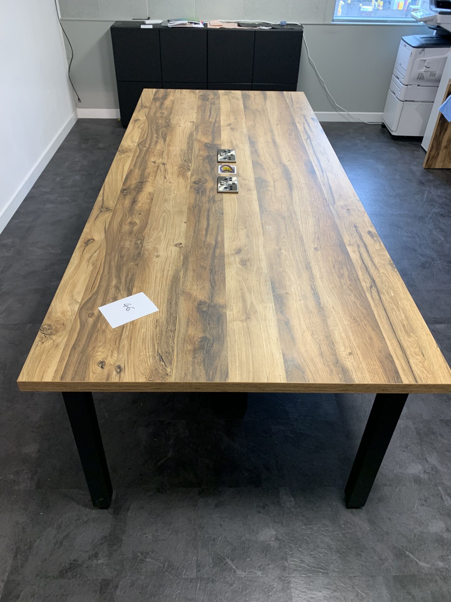 Wood effect Boardroom table