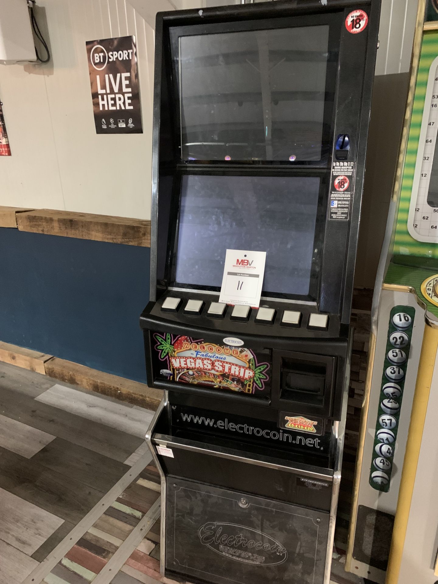 "Vegas Strip" Arcade Slot Machine