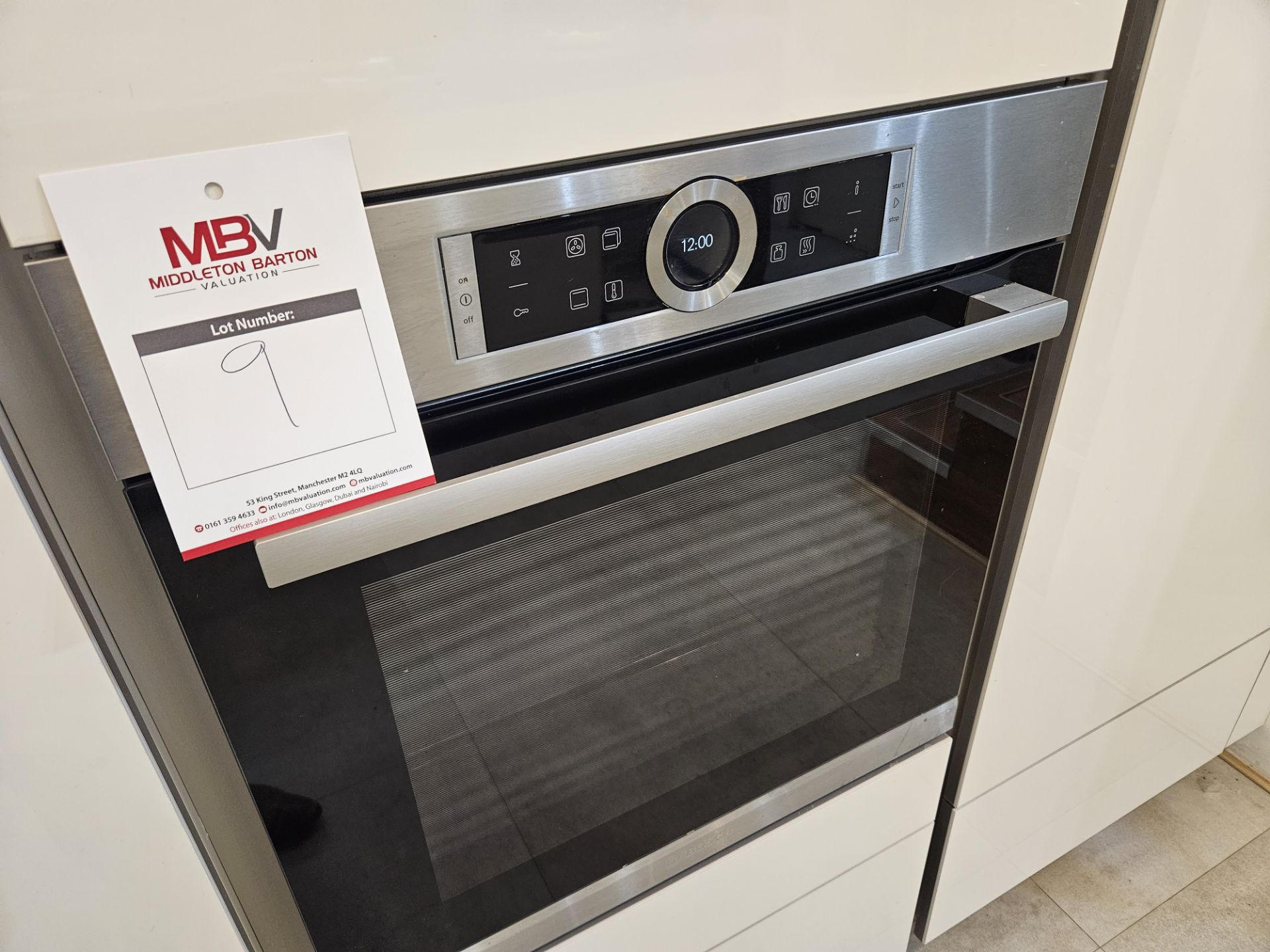 Bosch integrated electric oven