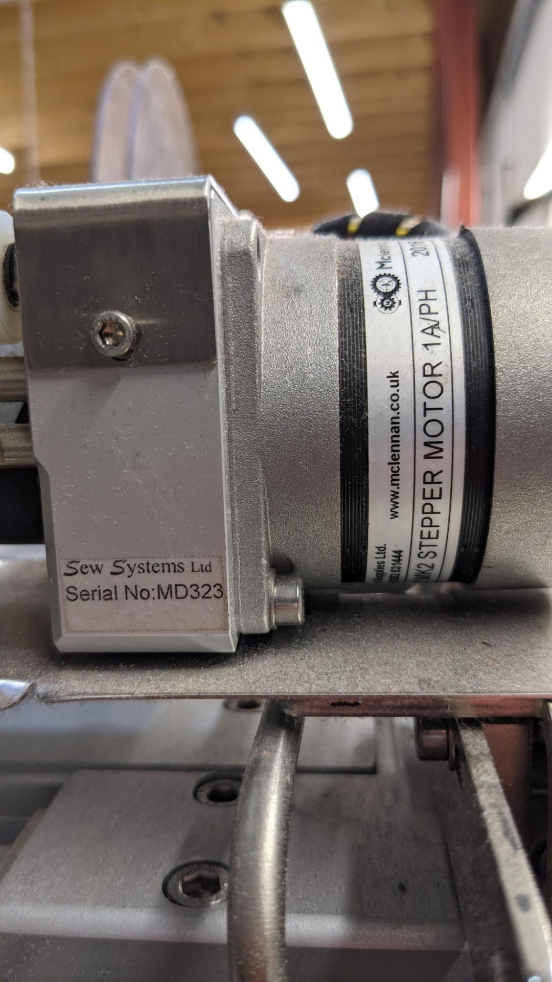 Sew Systems Ltd type AT850KHM Lay Down Bonding Machine - Image 5 of 5