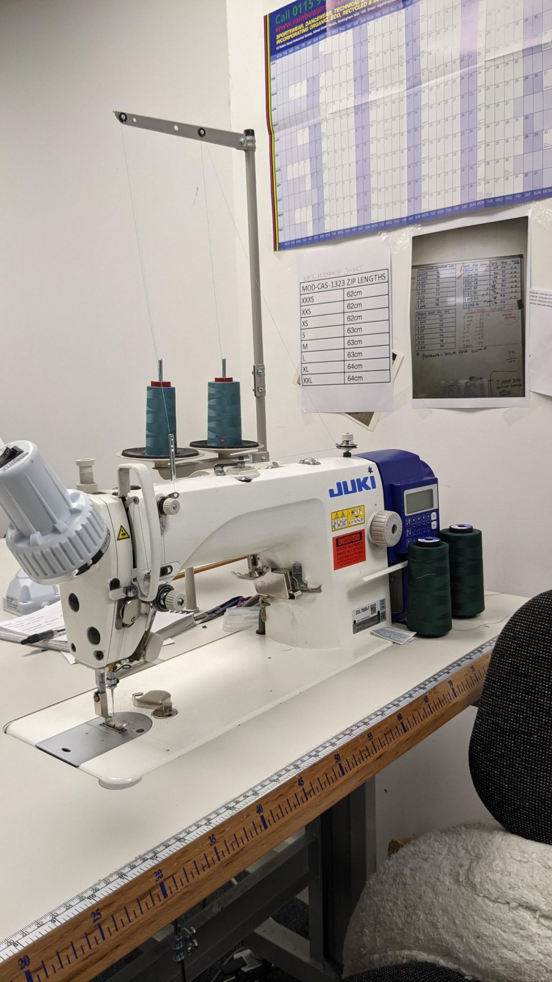 Juki type DDL-7000A-7 Direct-Drive, 1-Needle, Lockstitch Industrial Sewing Machine - Bild 3 aus 4