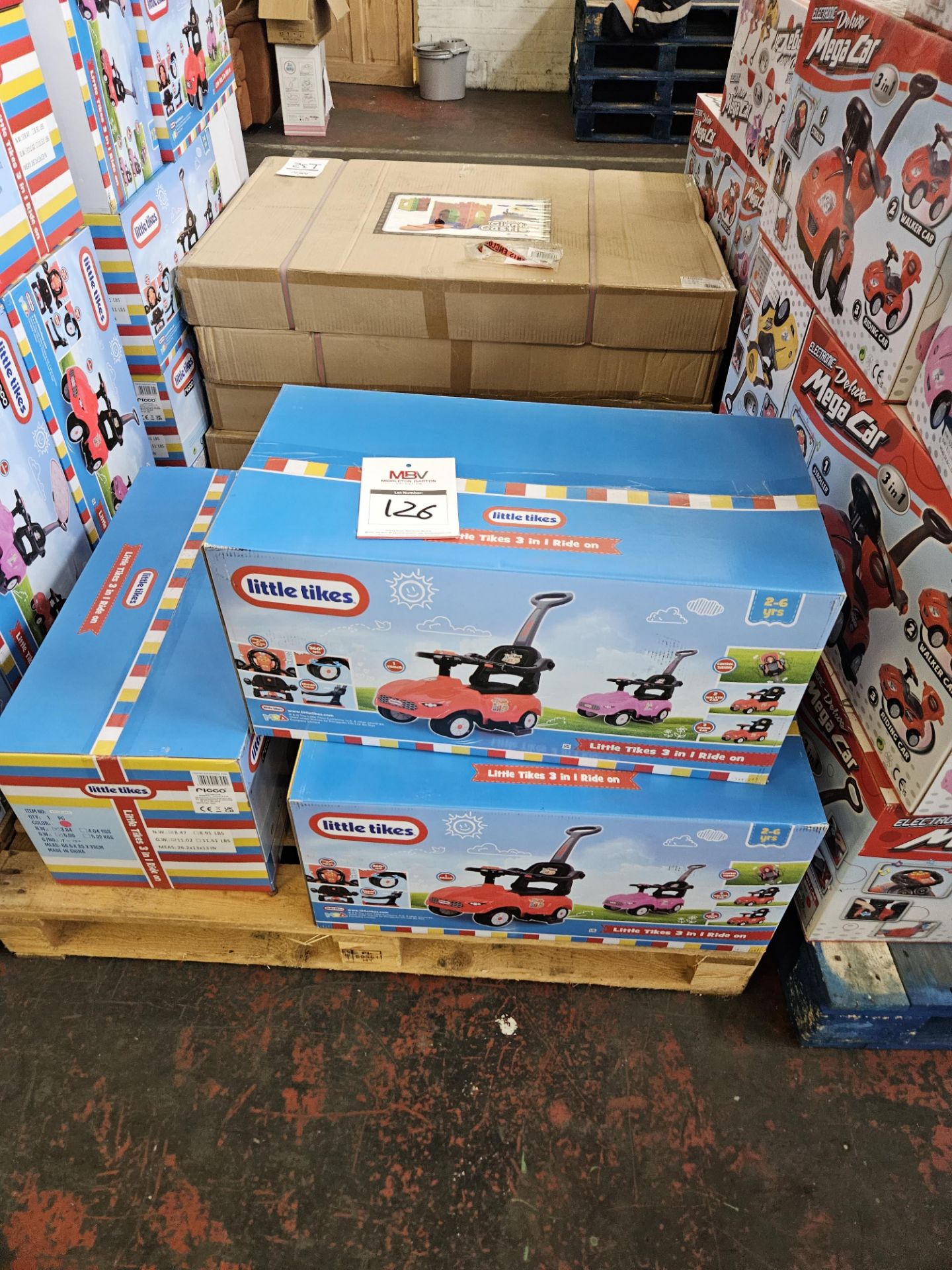 Pallet Of 5 Little Tikes 3 In 1 Ride On