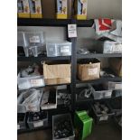 Rack Plus Contents Of Assorted Speakers And Electrical Equipment And Usb Sticks 8,16 And 32 Gb