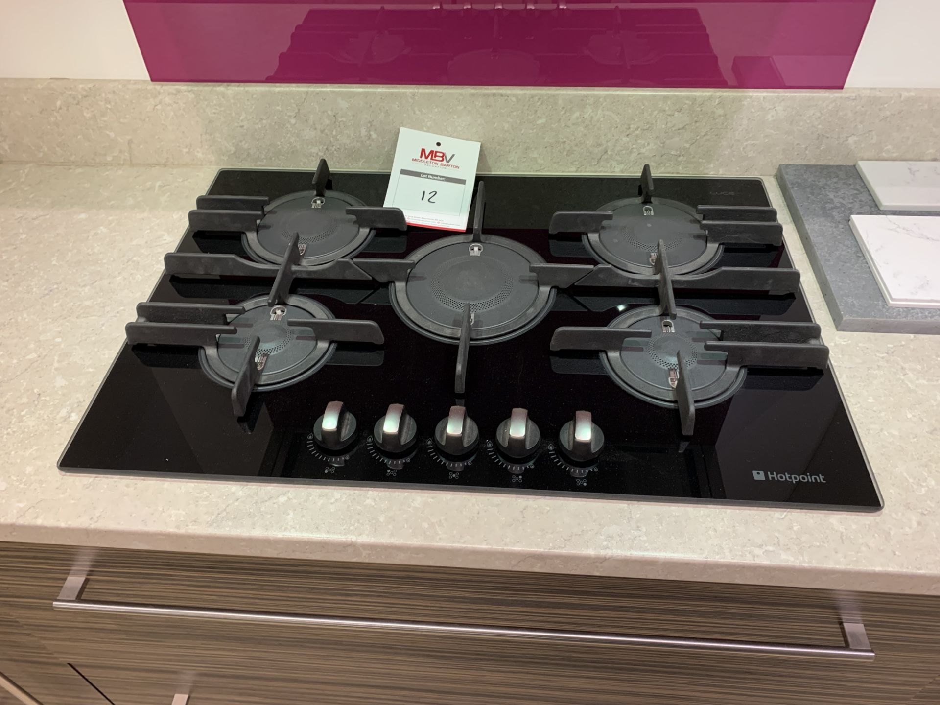 Hotpoint Luce Ex-Display 5 ring gas hob