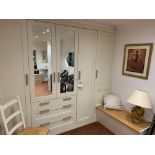 Display bedroom fitted furniture