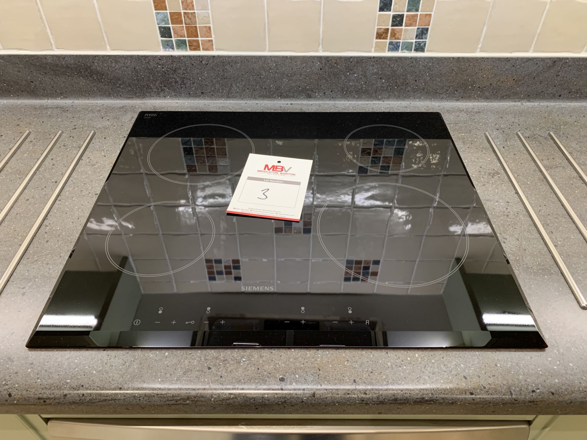 Siemens 4 ring induction hob (ex-display)