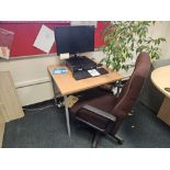 1 x Sonic View monitors and Desk Plus Chair ( not including Phone system and Computer)