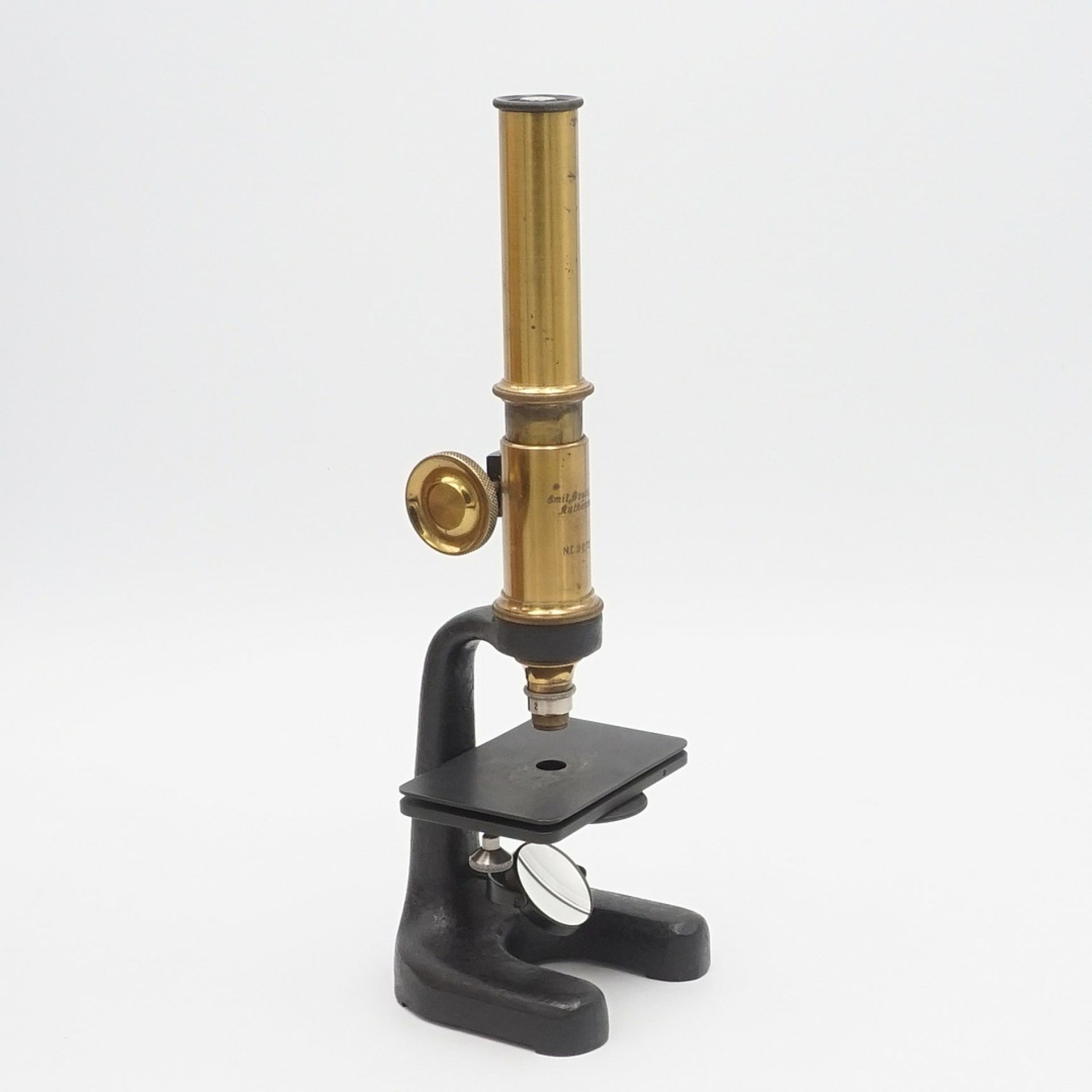 Emil Busch Rathenow Mikroskop,  1. Hälfte 20. Jh. - Bild 3 aus 3