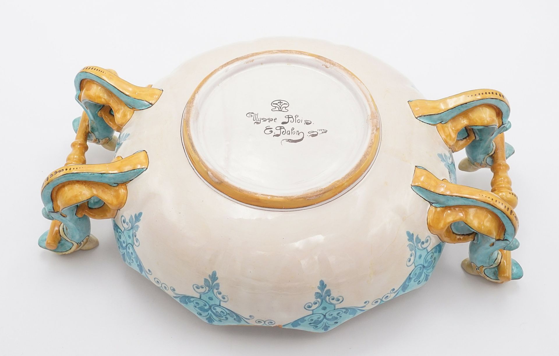 Émile Balon (1859-1929), Ulysse Blois bowl, 1st half of the 20th century - Image 4 of 4