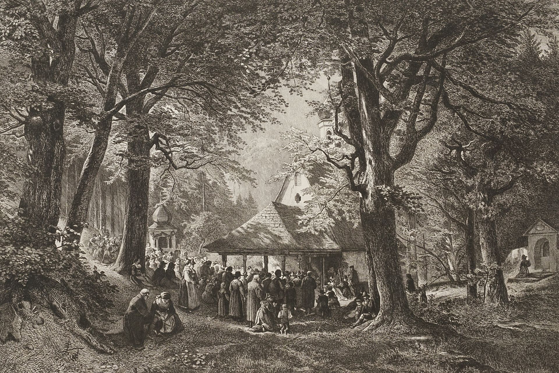 L. Friedrich, Chapel near Brannenburg