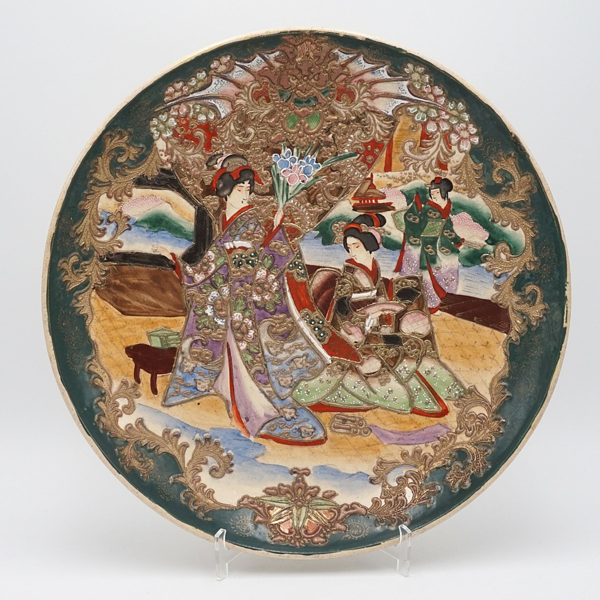 Large elaborate wall plate