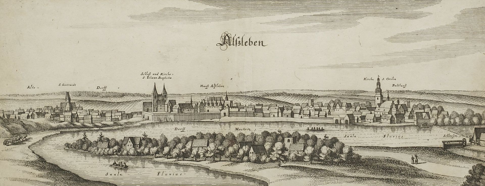 Matthäus Merian (1593-1650), "Alsleben"