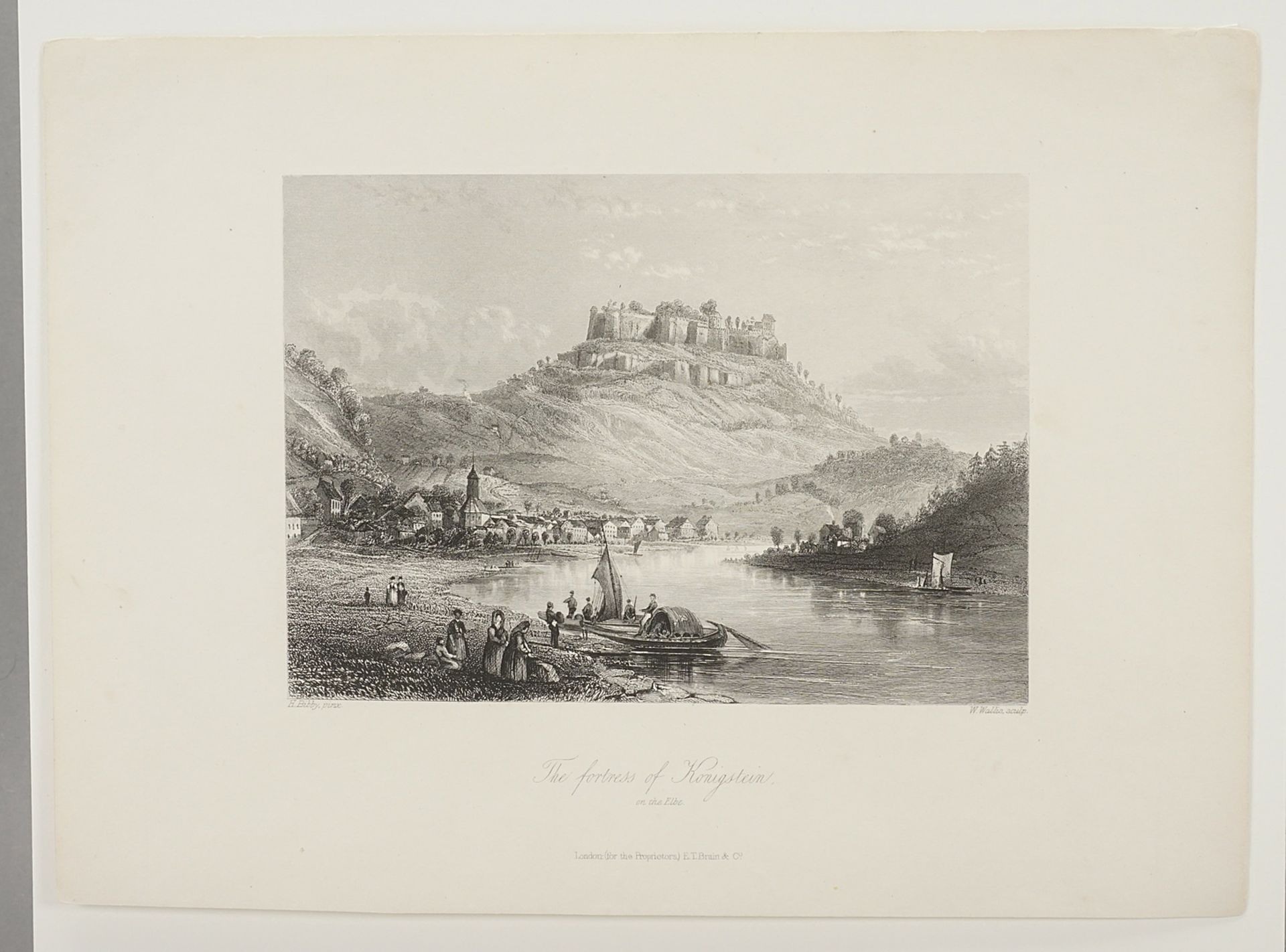 Two views of Königstein - Image 3 of 3