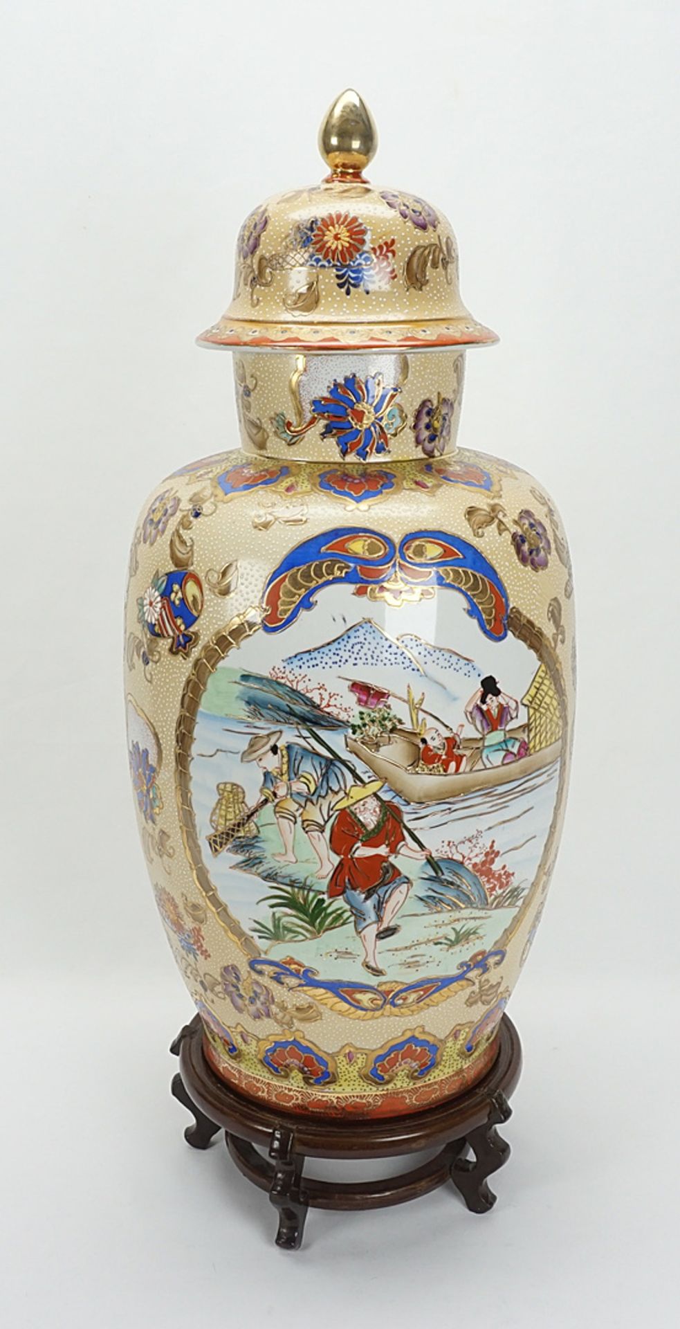 Floor vase, China, 20th century - Image 3 of 5