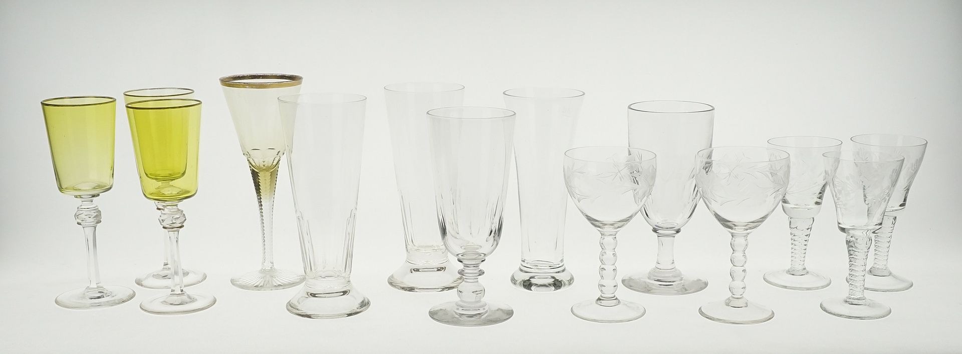 29 glasses, around 1900 - Image 3 of 3