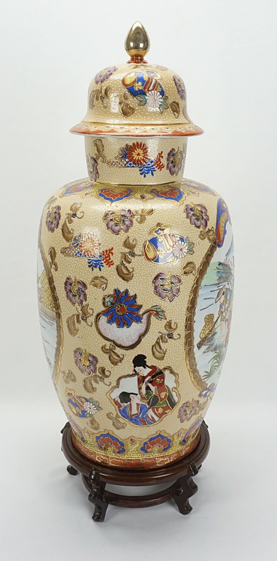 Floor vase, China, 20th century - Image 4 of 5