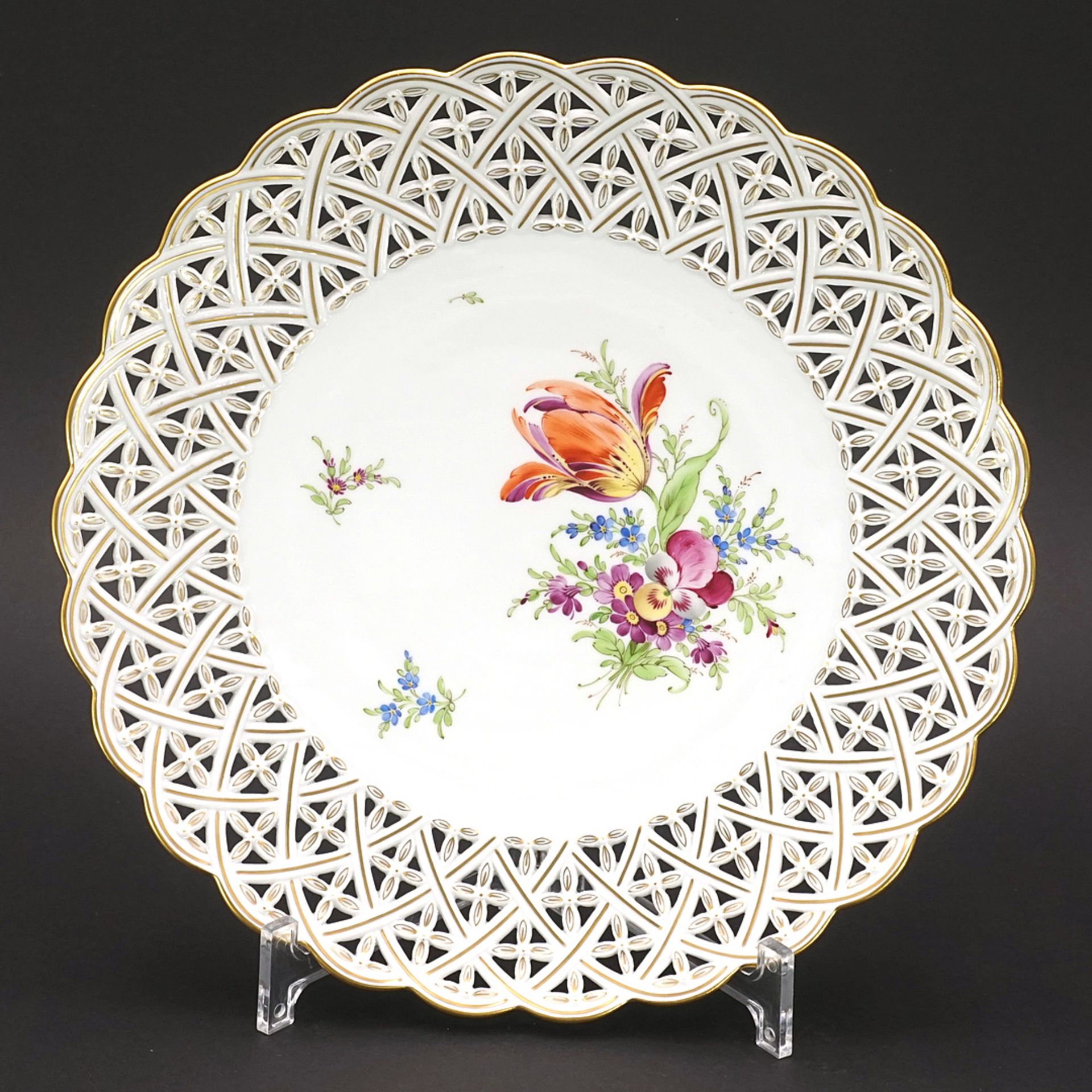 Höchster porcelain manufacturer plate