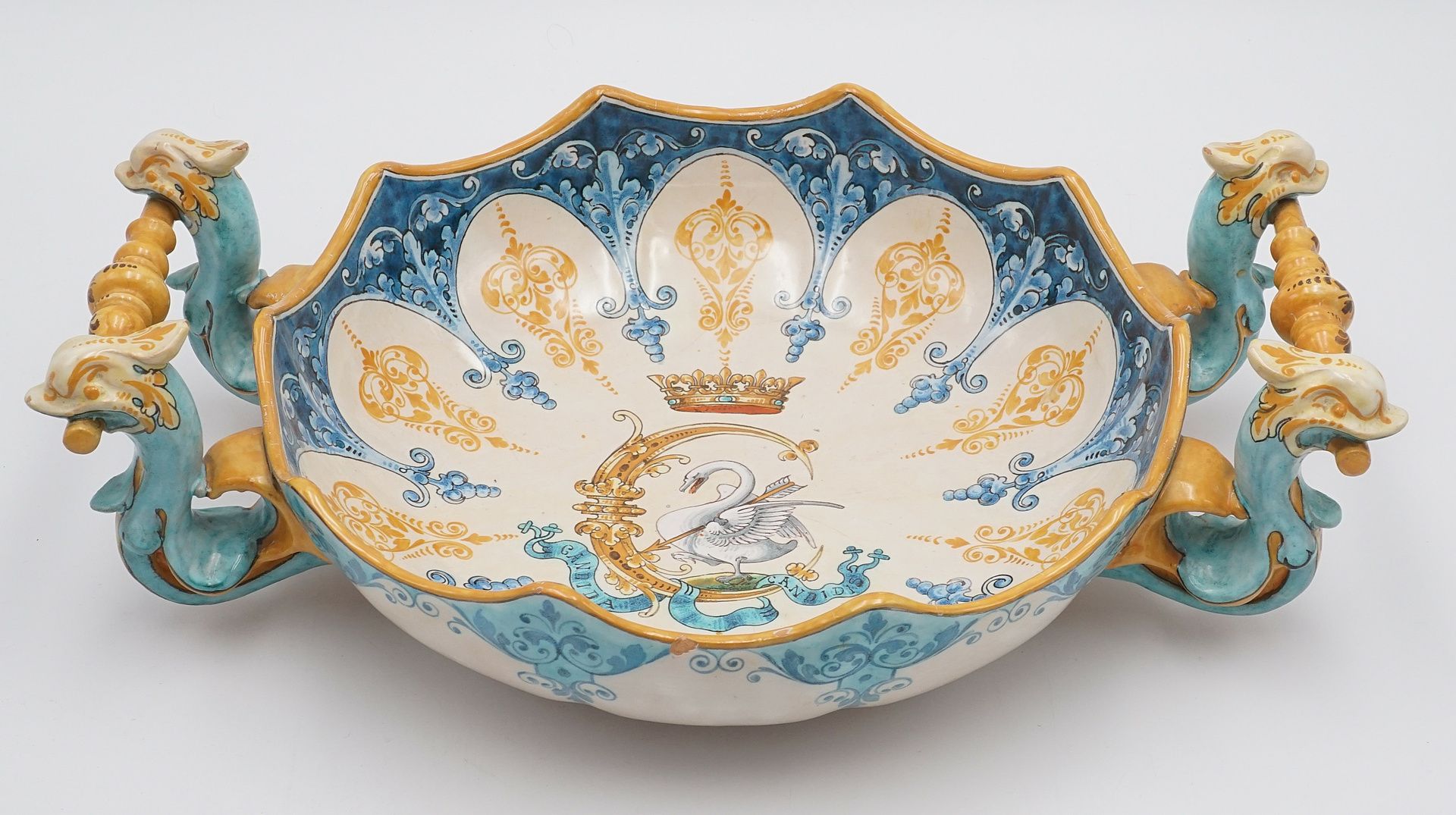 Émile Balon (1859-1929), Ulysse Blois bowl, 1st half of the 20th century - Image 2 of 4