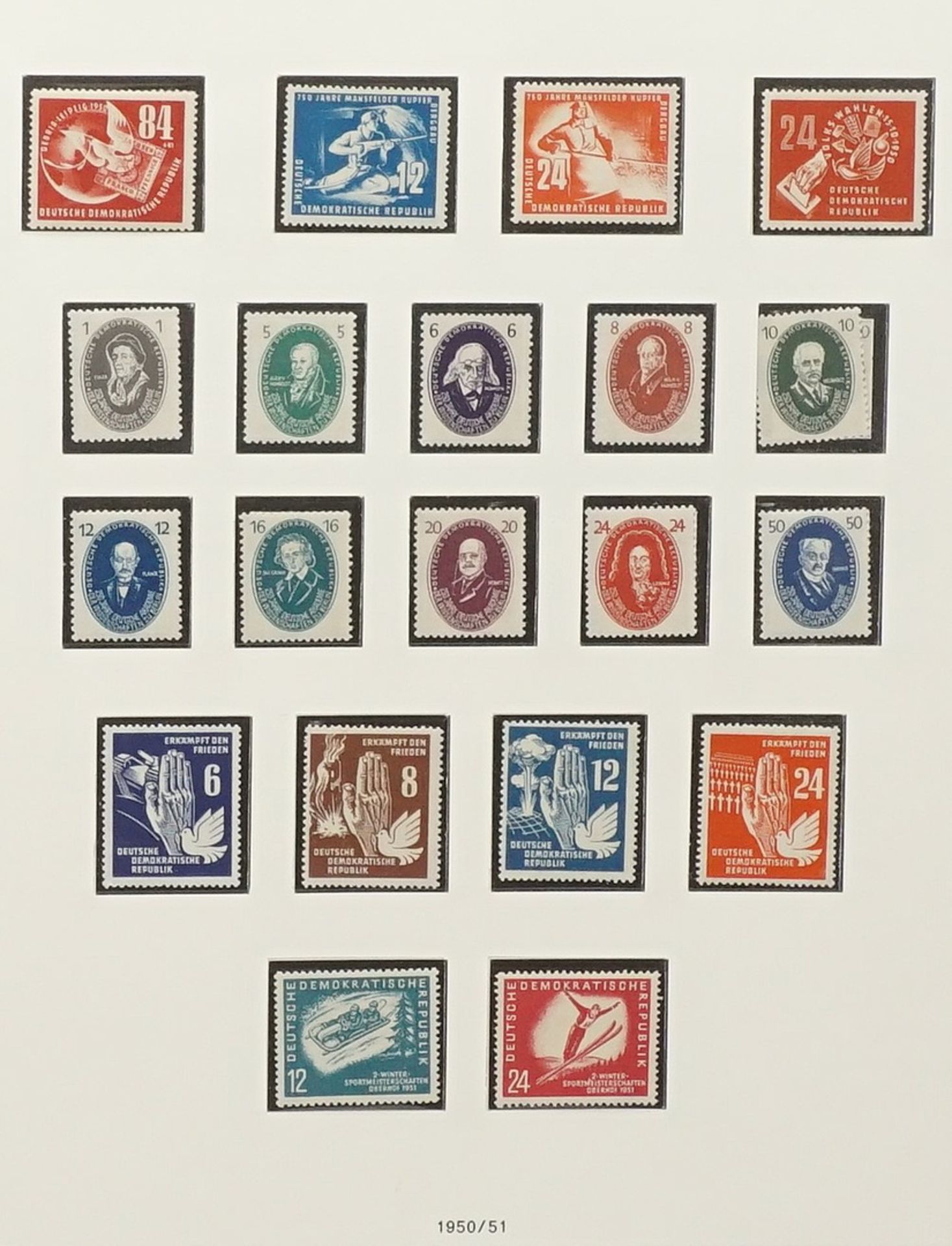 Stamps 1949-1960