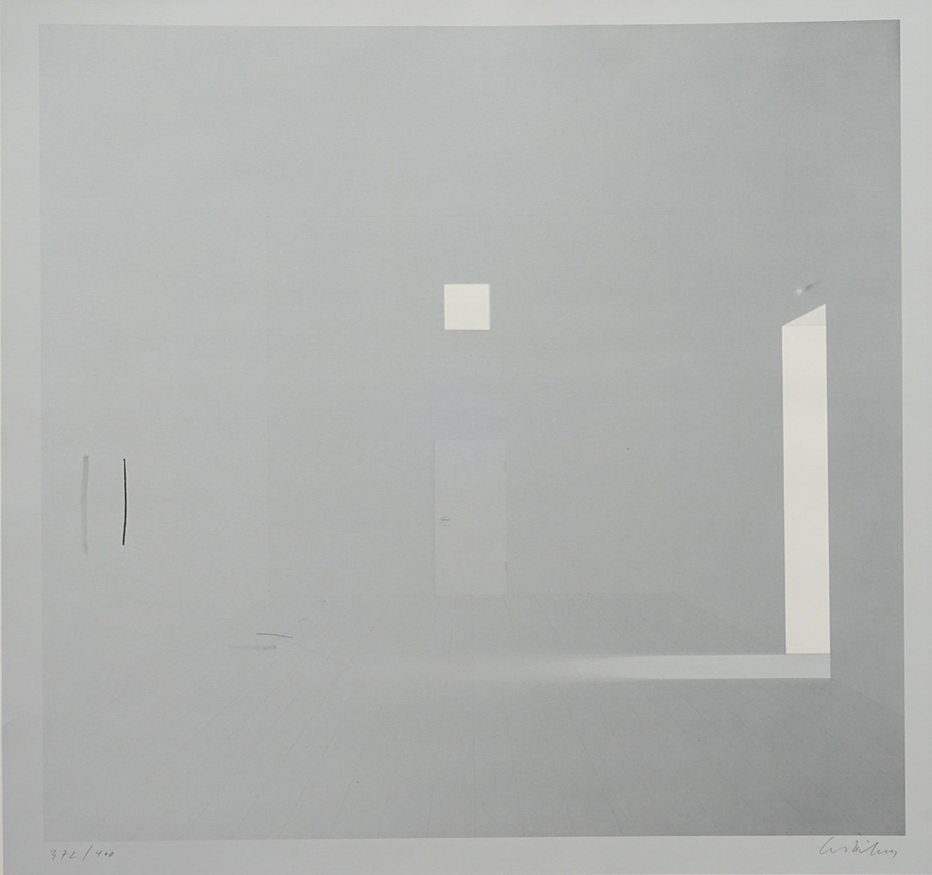 Ben Willikens (born 1939), Room in gray