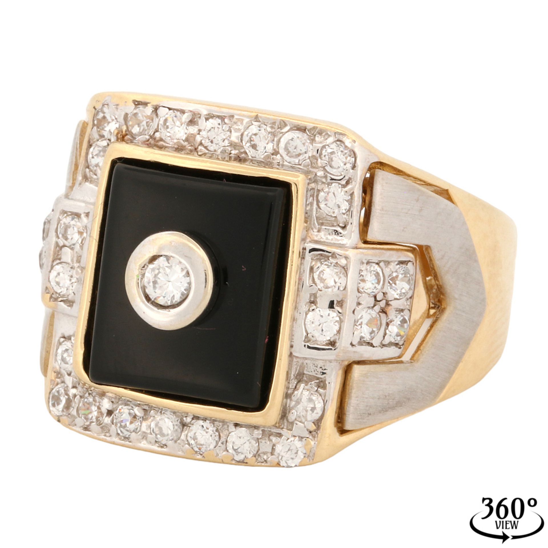 Opulent men's ring