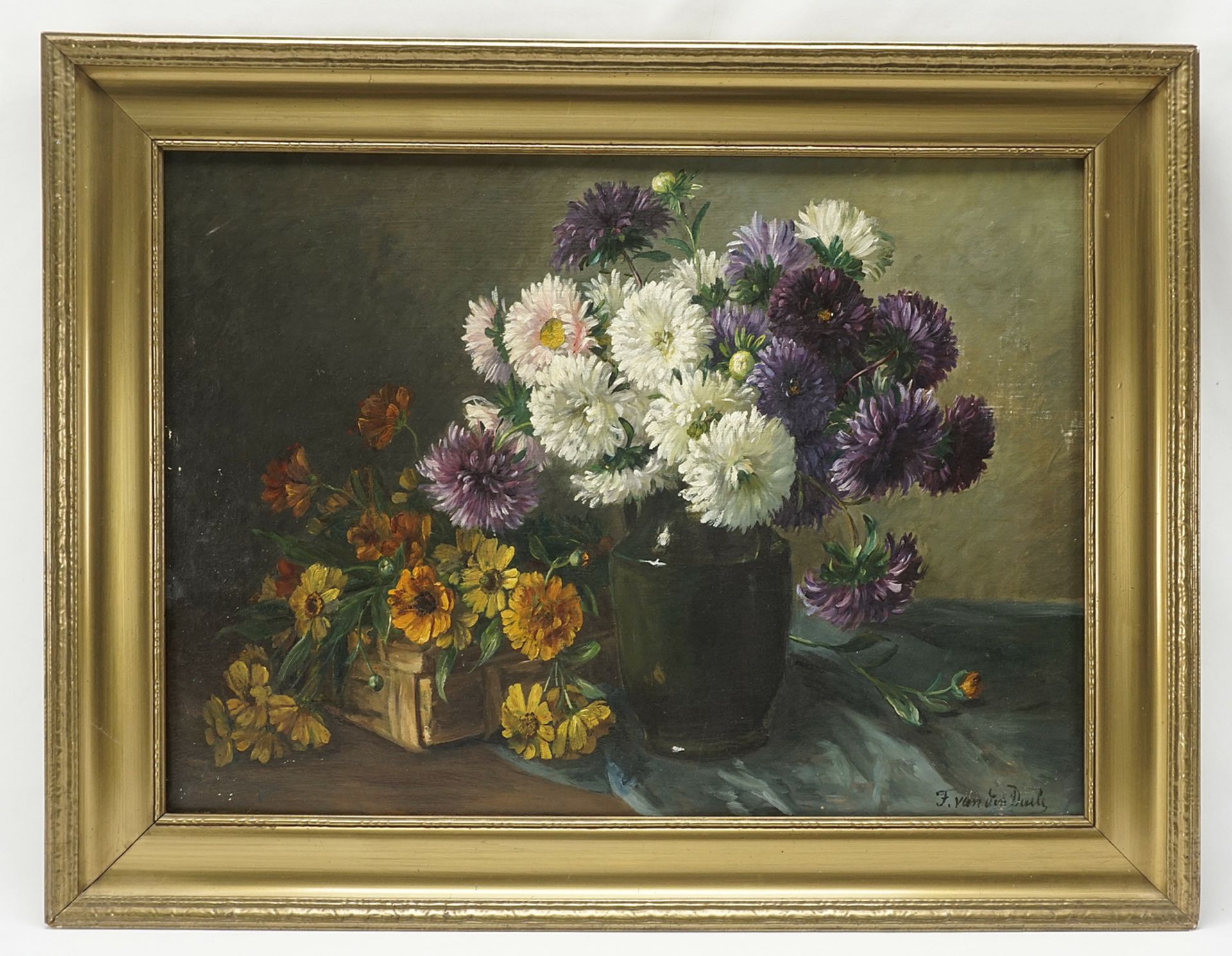 Friedrich (Fritz) van den Daele (1891-1972), Flower still life - Image 2 of 4
