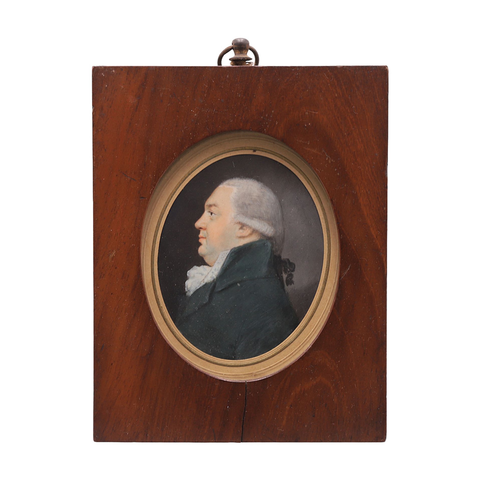 Miniature portrait of a gentleman from the Napoleonic period