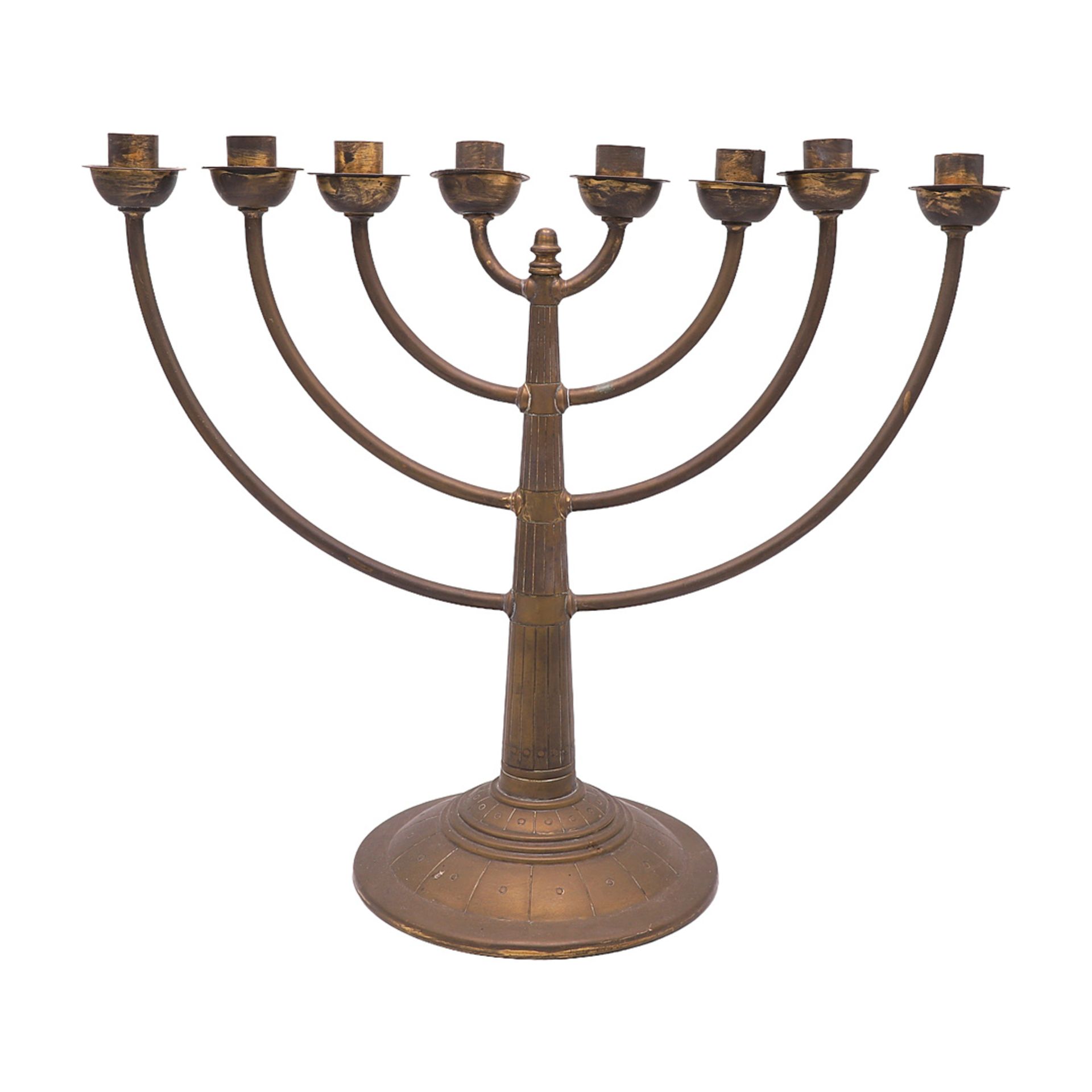 WMF Hanukkah - candlestick, around 1910