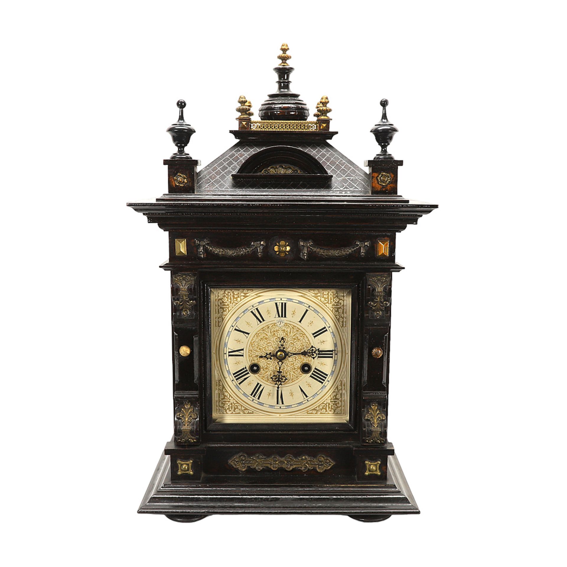 Mantelpiece clock, Germany, around 1880 - Image 2 of 4