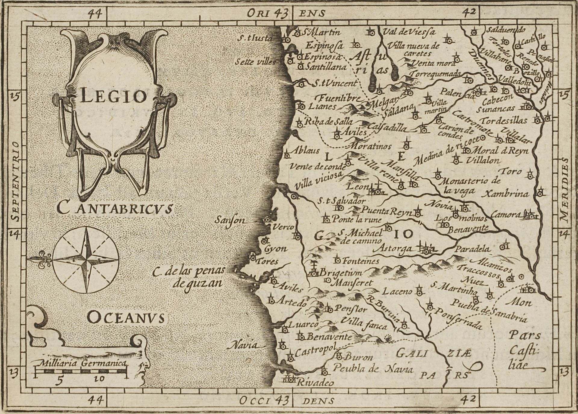 Petrus Bertius (1565-1629), "Legio"