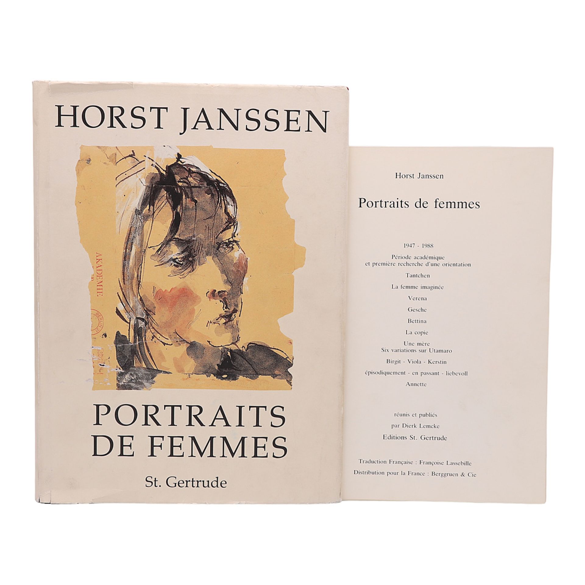 Dierk Lemcke, "Horst Janssen. Frauenbildnisse"