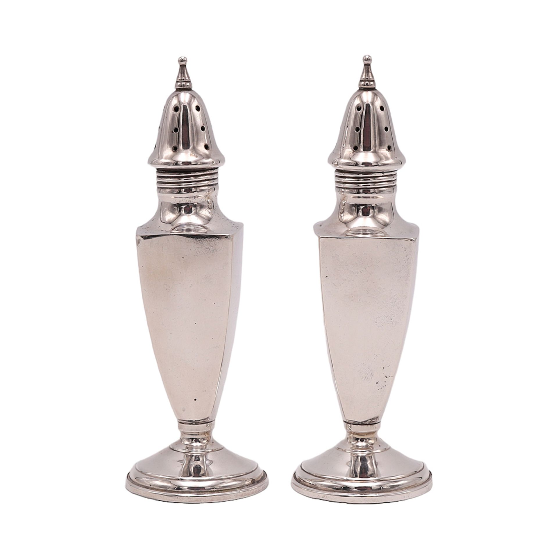 Pair of spice shakers, North America, 20th century