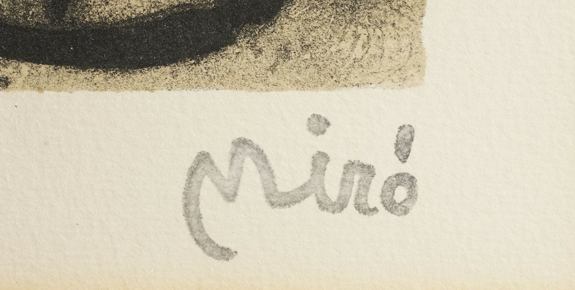Joan Miró, Figur und Vogel - Bild 3 aus 3