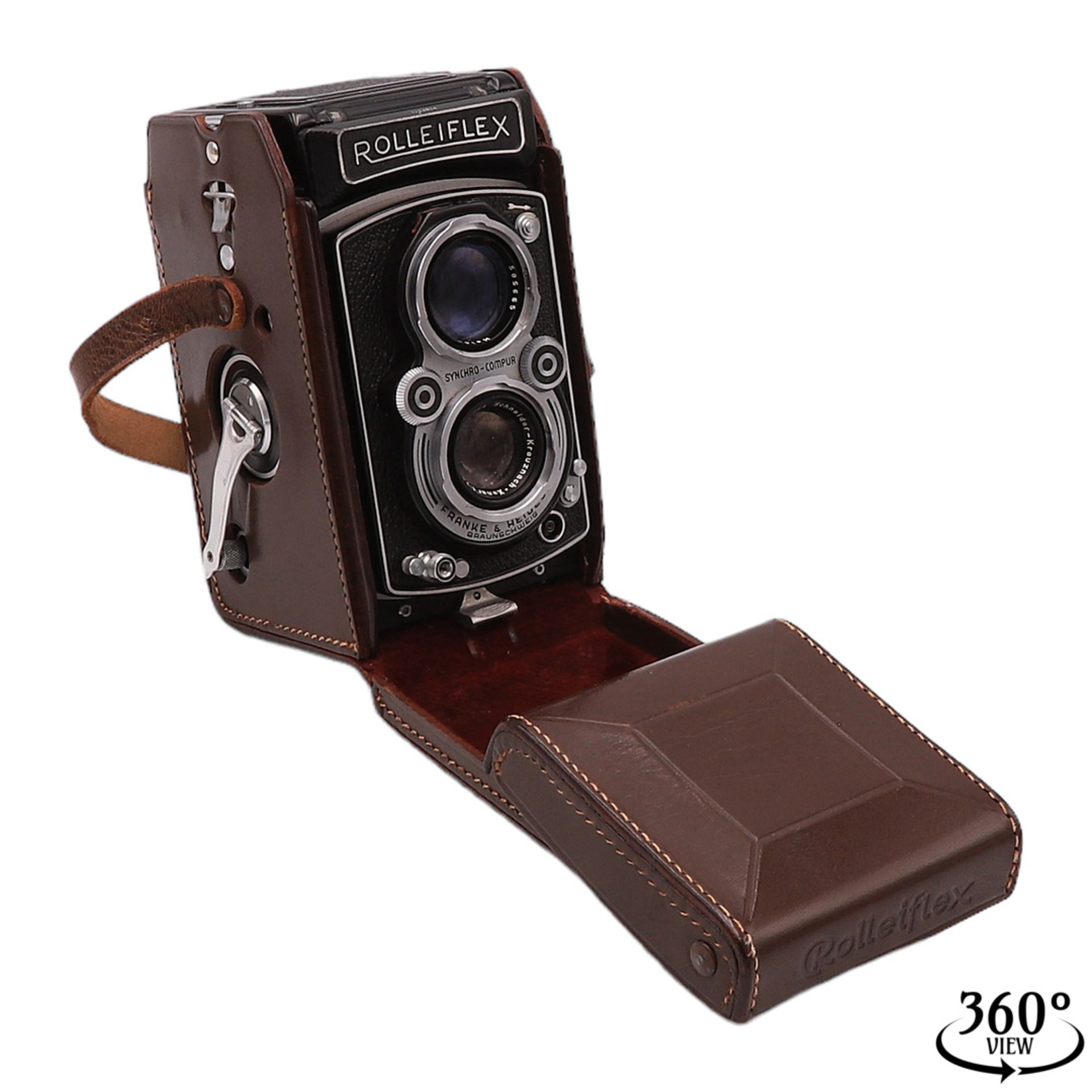 Rolleiflex medium format camera with Xenar 1:3.5 / 75