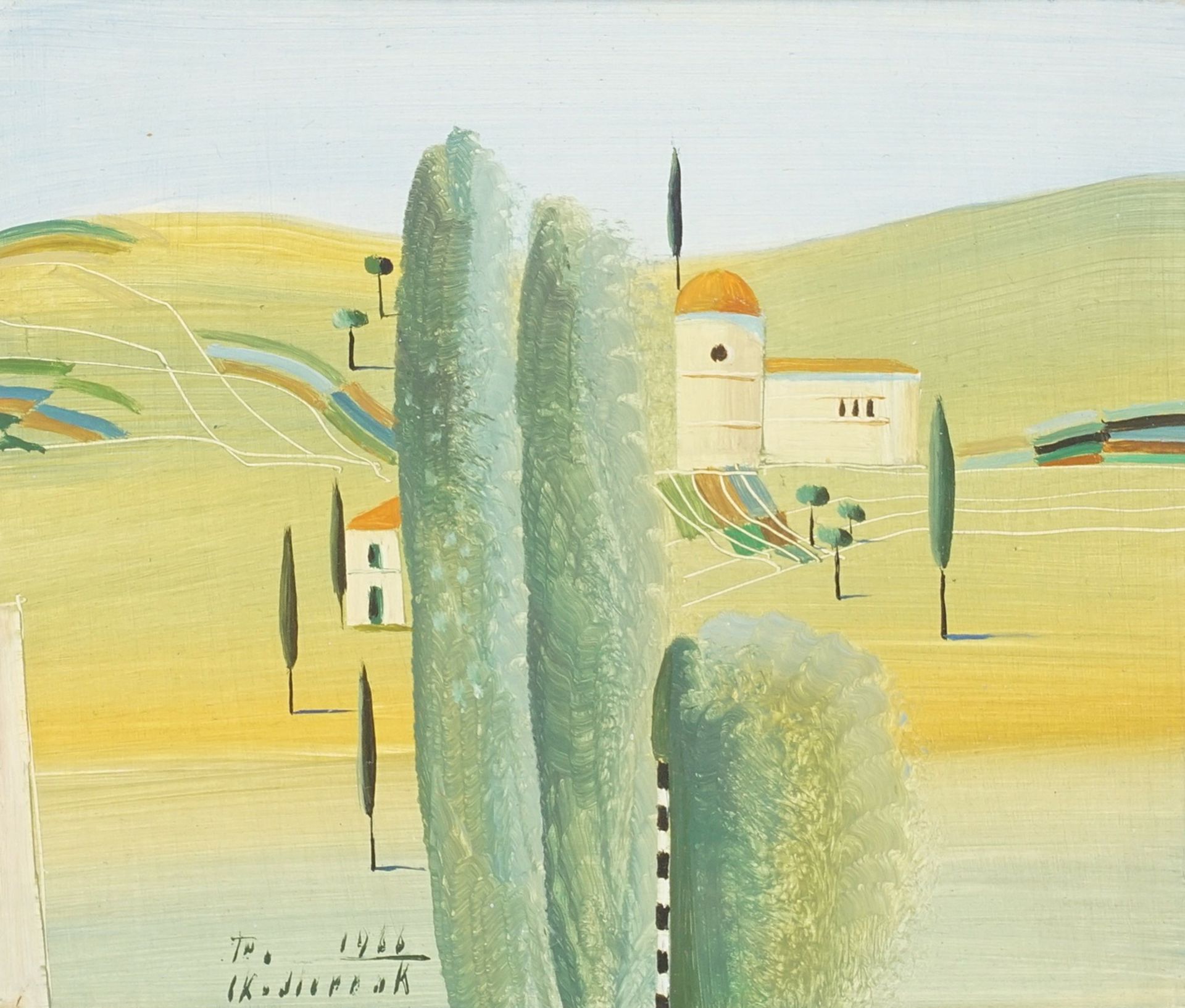 Horst Skodlerrak (1920-2001), Toscana in July