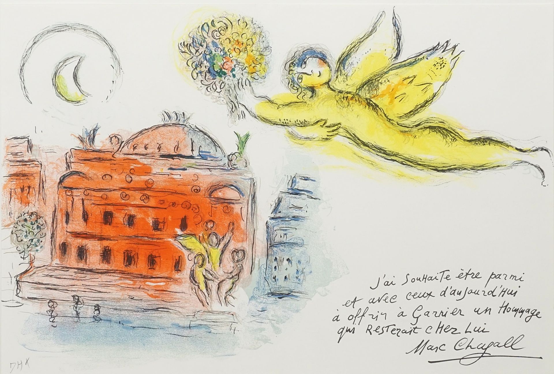 Marc Chagall (1887-1985), Homage to Garnier