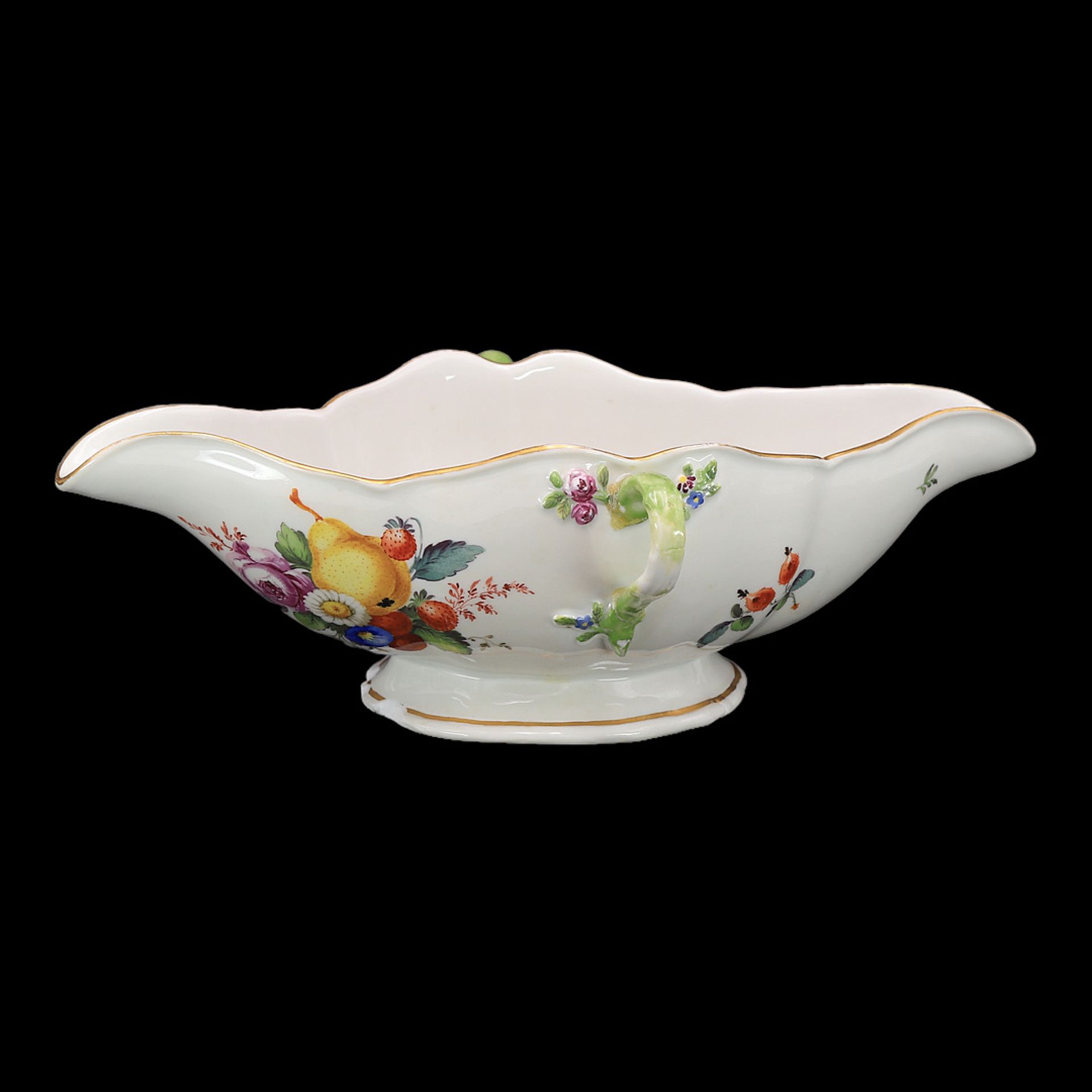 Meissen Gravy boat, 1774-1814