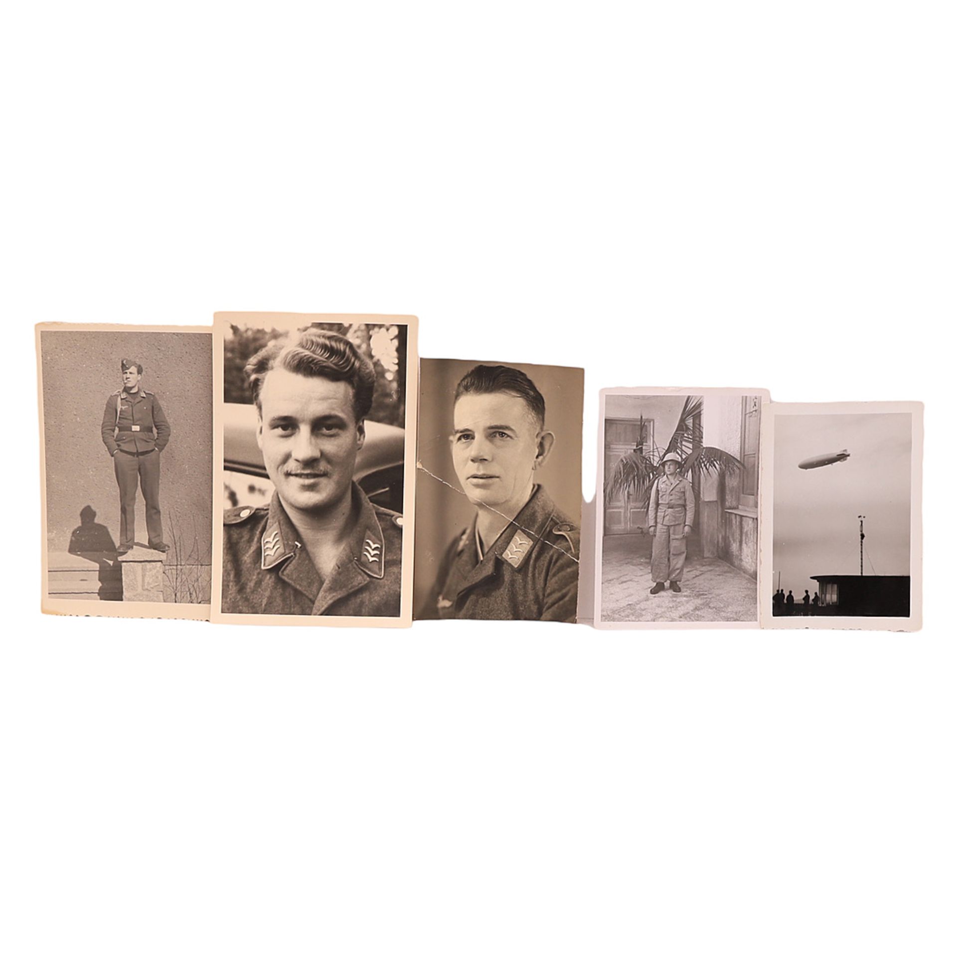Fünf Wolfgang Willrich Drucke Luftwaffe und 103 Fotos,  um 1940 - Bild 2 aus 2