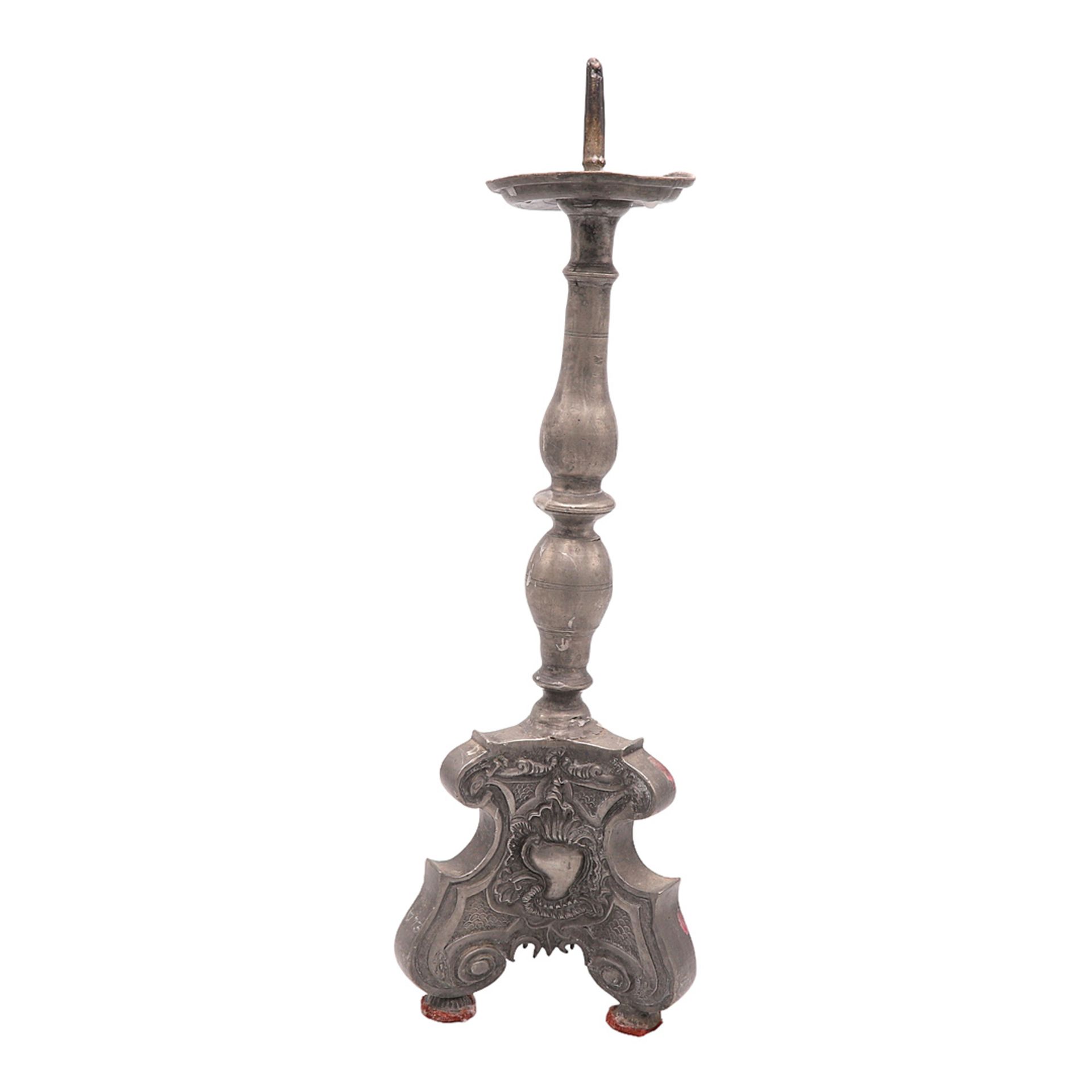 Baroque style candlesticks - Image 2 of 3