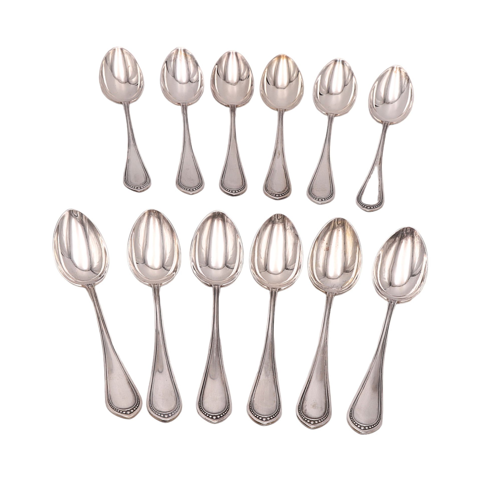 12 coffee spoons, Switzerland, around 1950 - Image 2 of 2
