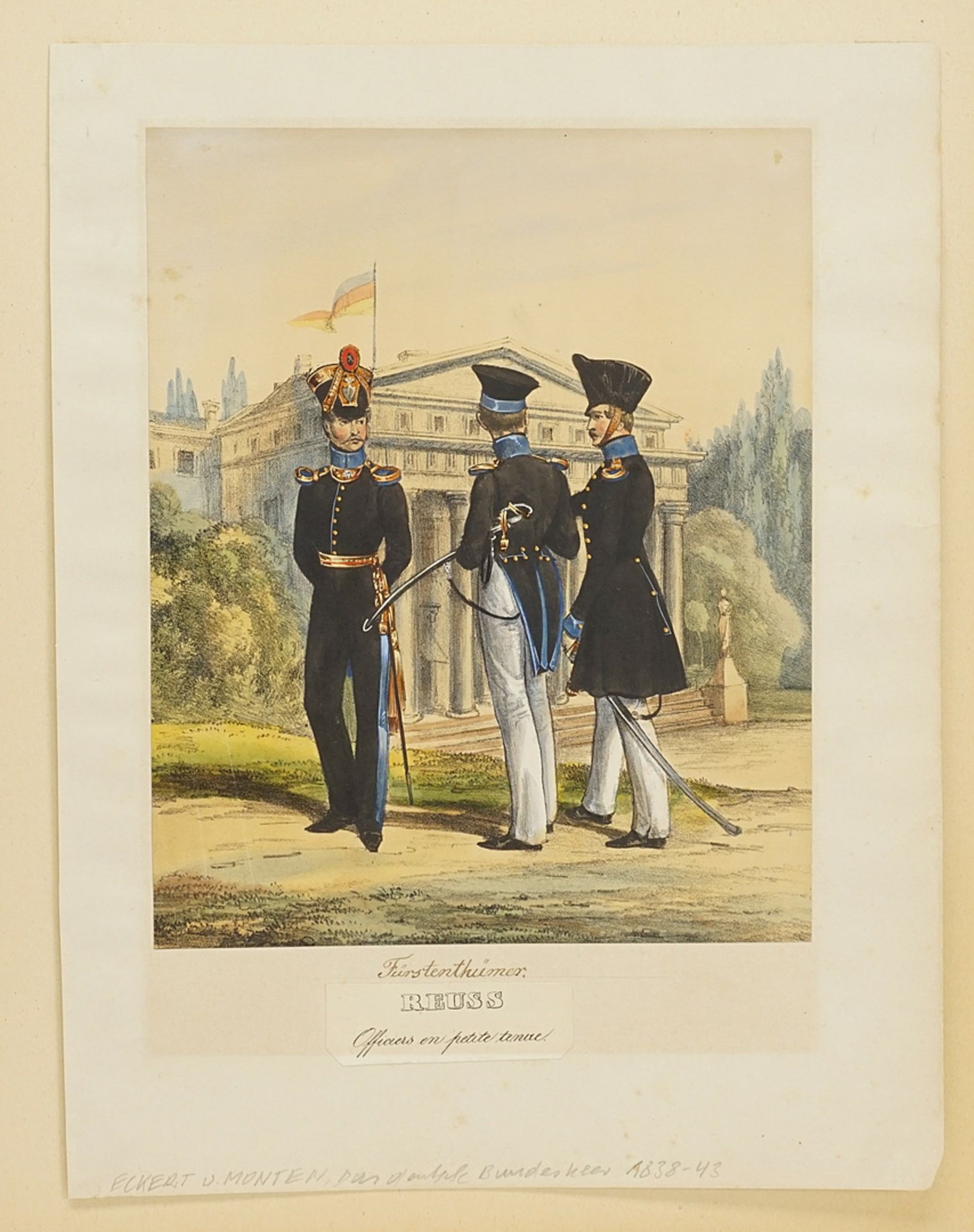 Three prints of uniforms - Image 4 of 4