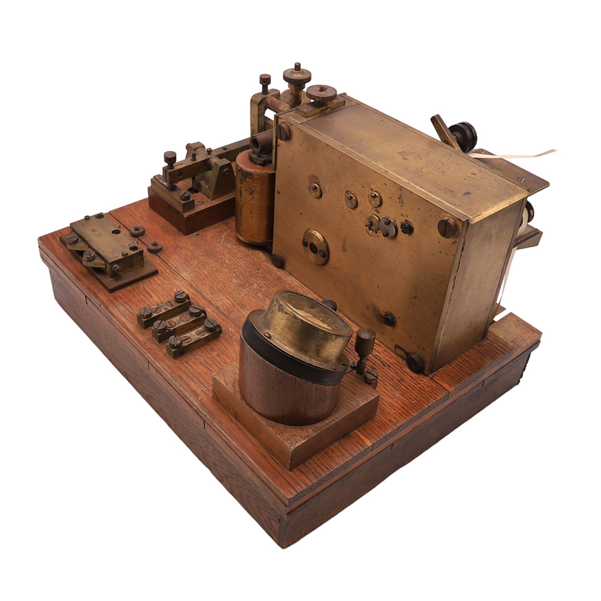 Morse code device, Germany, 2nd half of the 19th century - Image 4 of 4