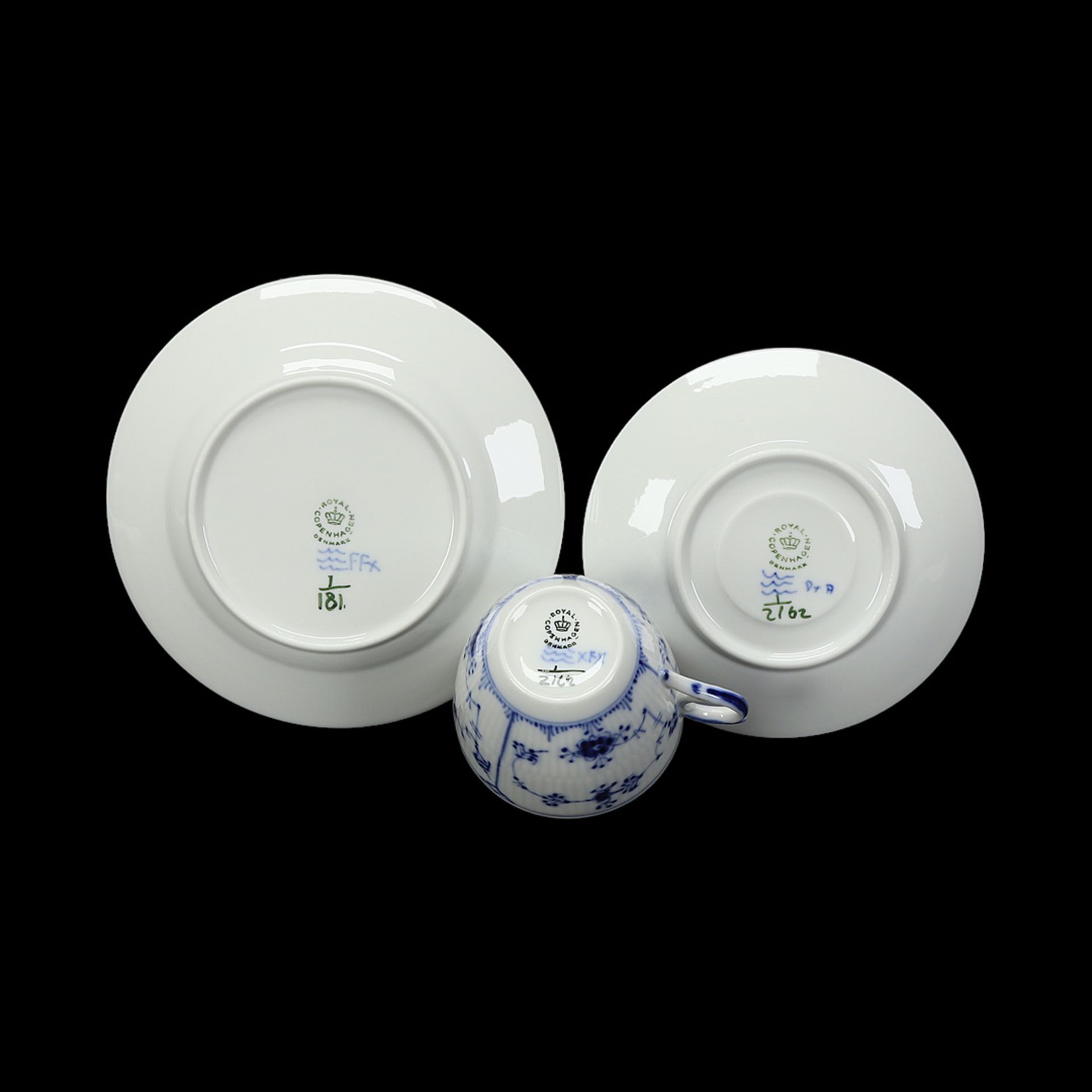 Four Royal Copenhagen place settings and two jugs - Image 4 of 5