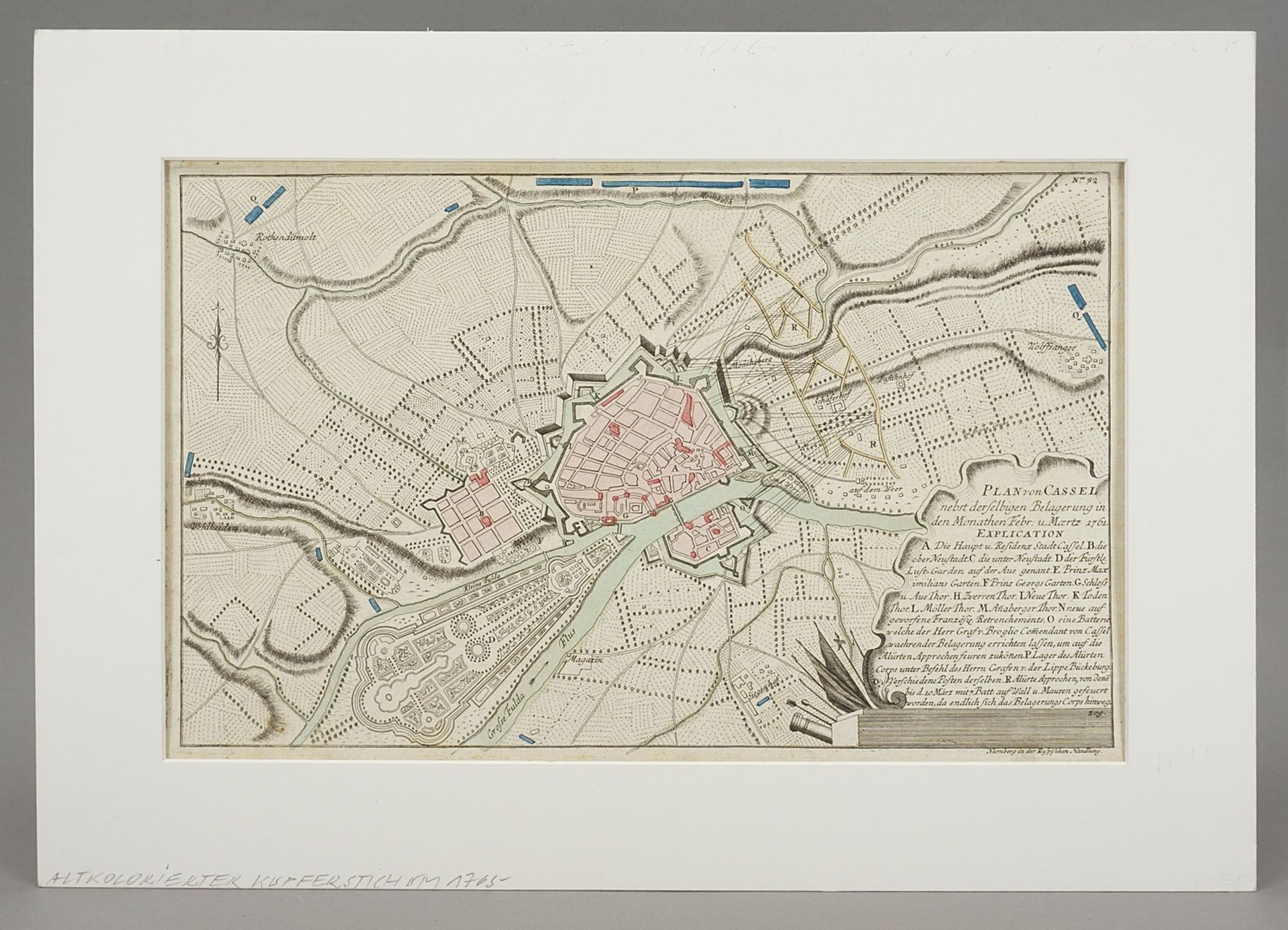 Plan of Kassel - Image 2 of 3