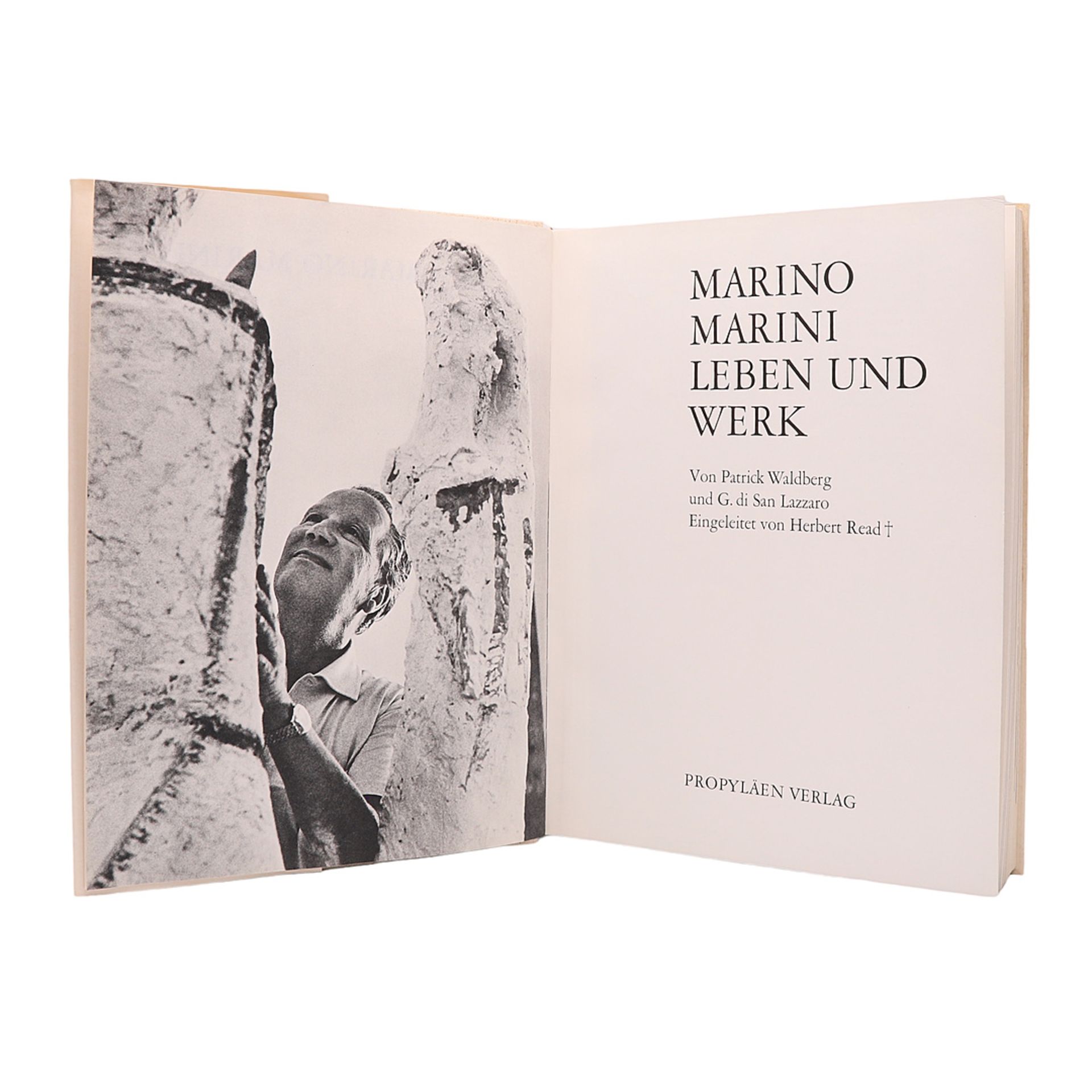 Read/Waldberg/San Lazzaro, "Marino Marini. Leben und Werk" - Image 2 of 5